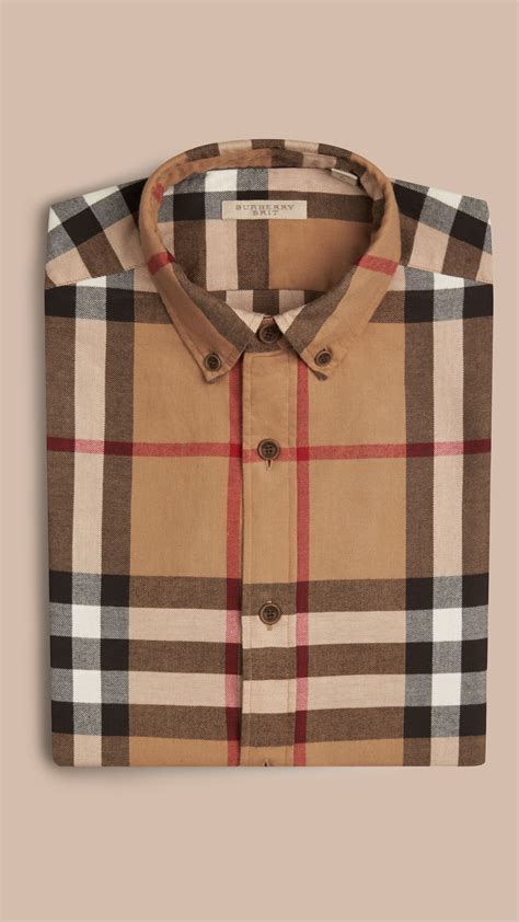 orange pink burberry flannel|Burberry flannel outfit men.